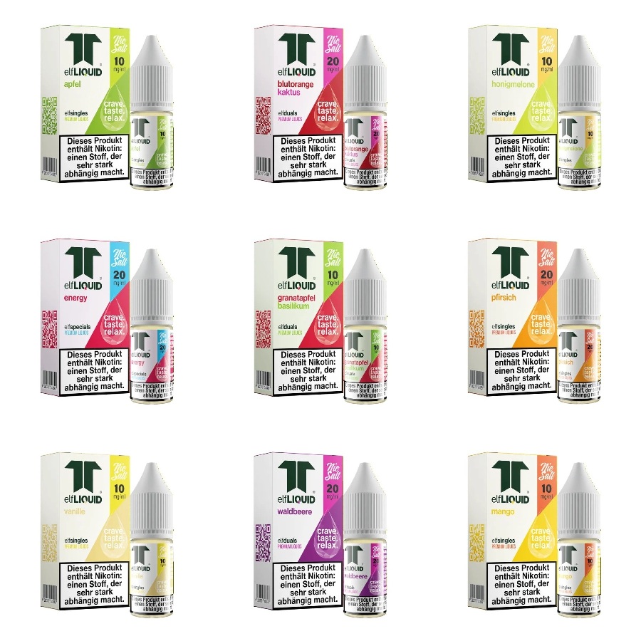 Elf Liwuid 10ml Nikotinsalz E-Liquid